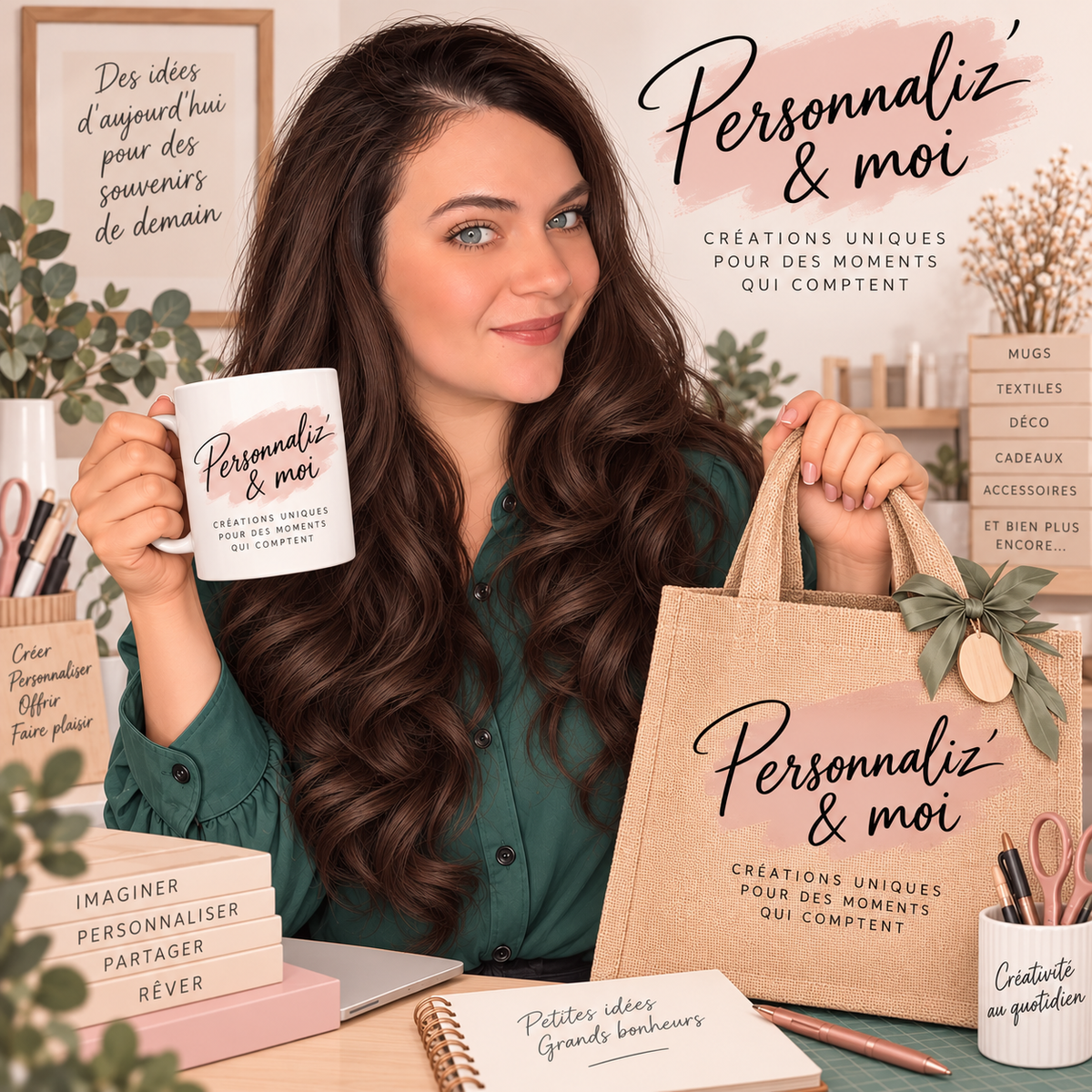 Derrière Personnaliz’ & Moi